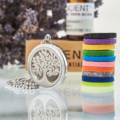 Életfa aromaterápiás medál – 30 mm