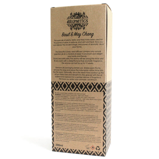 Bazsalikom és maychang pálcás diffúzor – 200 ml