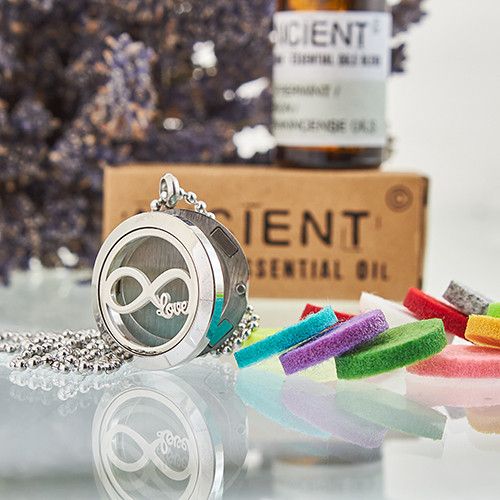 Végtelen szeretet aromaterápiás medál – 25 mm