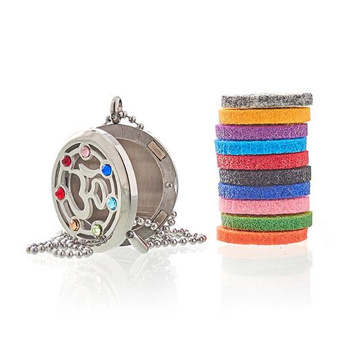 OM csakra aromaterápiás medál – 30 mm