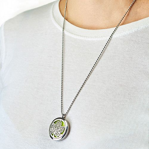 Angyalszárny aromaterápiás medál – 30 mm